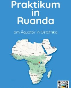 Praktikum in Ruanda Poster